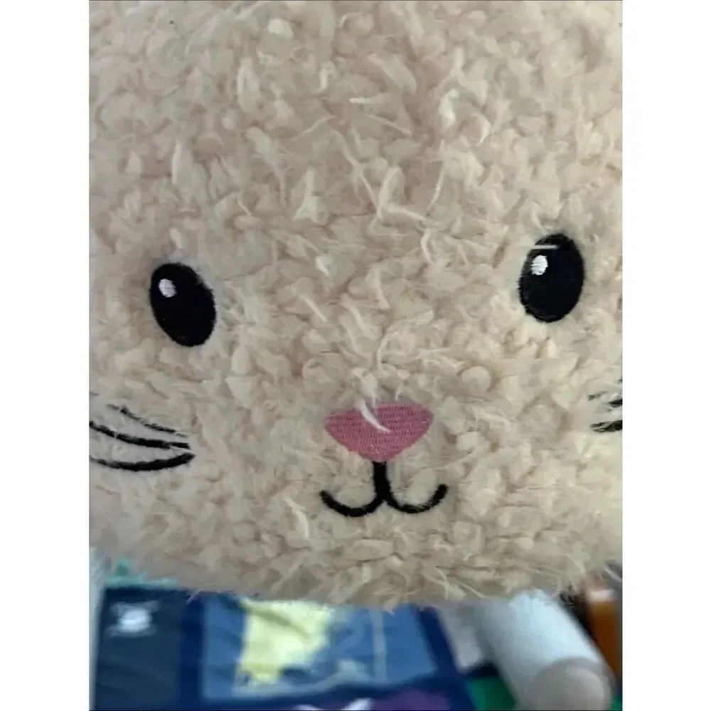 🆕 Kids Plush Bunny 🐰 Handbag 🐥 in basket 🧺 Shaggy Cute 🥰 Bonus Eggs 🥚🥚